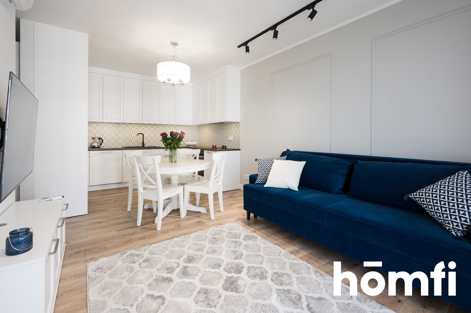 Nowe, trzypokojowe mieszkanie z dużym tarasem w inwestycji Dąbska Street - Mieszkanie - Wynajem - Kraków, Śródmieście