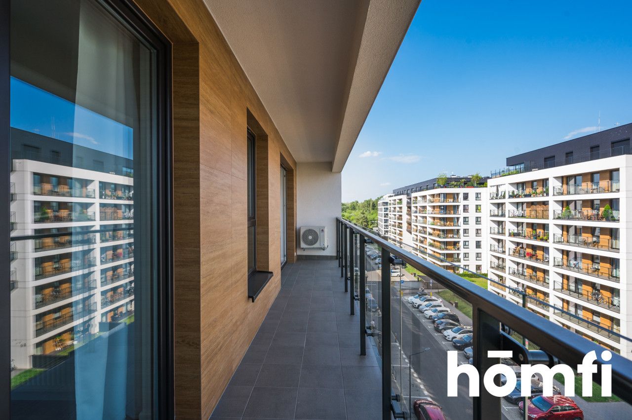 Nowe, trzypokojowe mieszkanie z dużym tarasem w inwestycji Dąbska Street - Mieszkanie - Wynajem - Kraków, Śródmieście