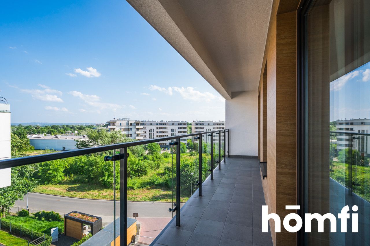 Nowe, trzypokojowe mieszkanie z dużym tarasem w inwestycji Dąbska Street - Mieszkanie - Wynajem - Kraków, Śródmieście