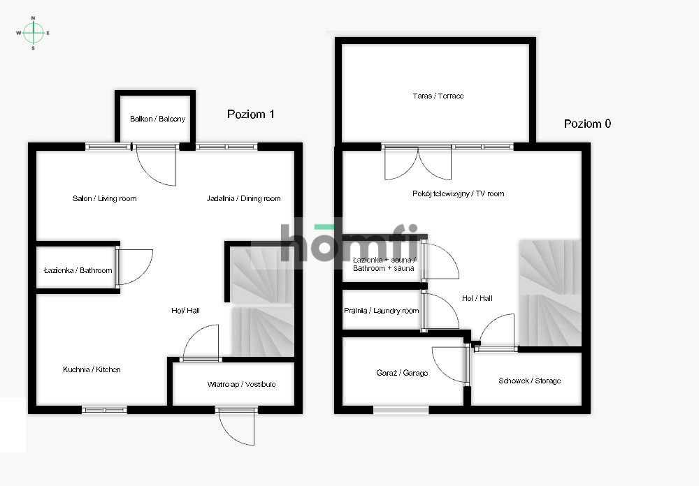 For rent a modern house for the price of an apartment with a sauna and its own garden - Kuźnicy Kołłątajowskiej St. - Дім - Оренда - Kraków, Krowodrza / Górka Narodowa