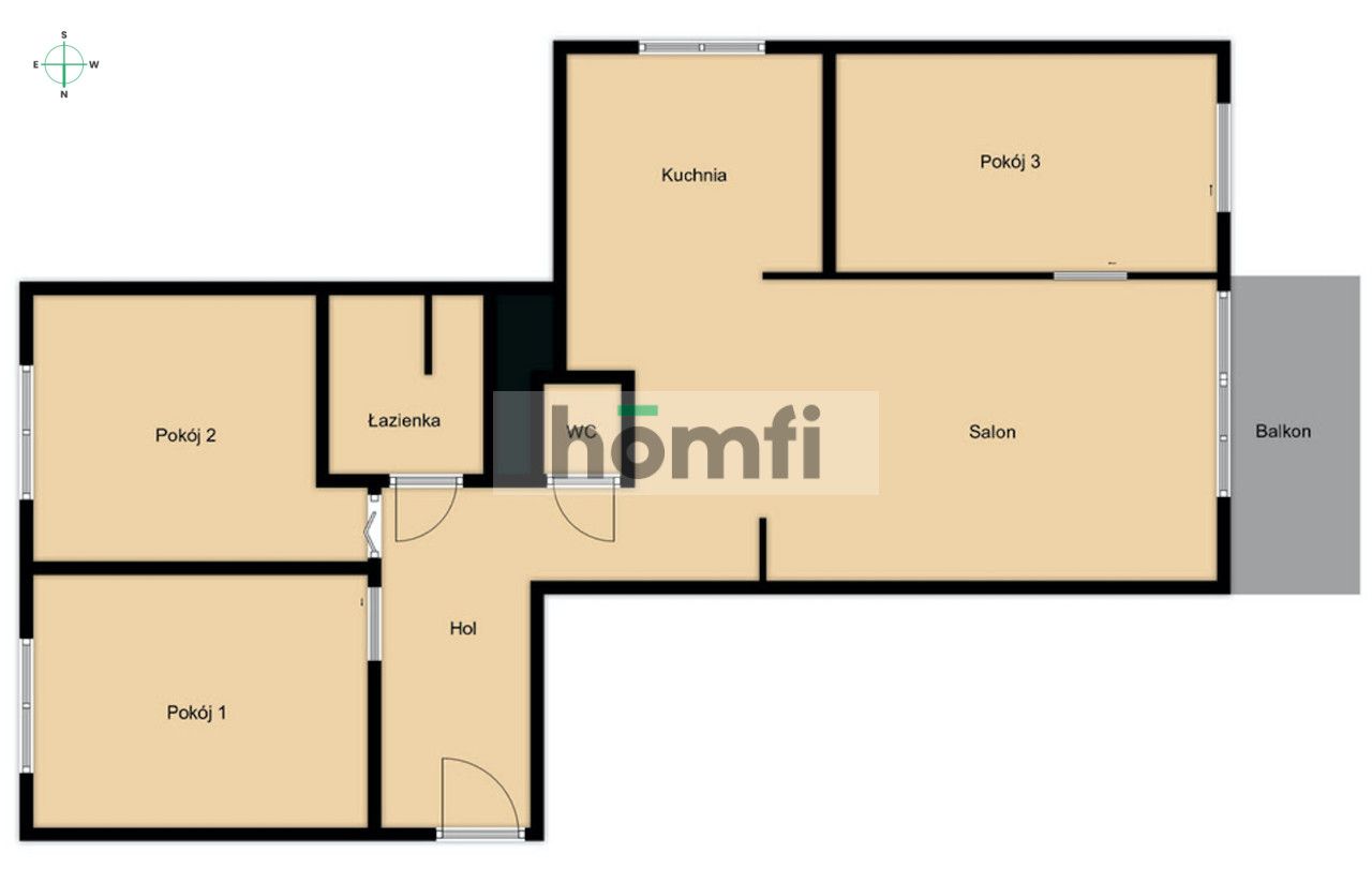 A comfortable apartment in a green estate - Apartment - Sale - Lublin, Czuby Północne