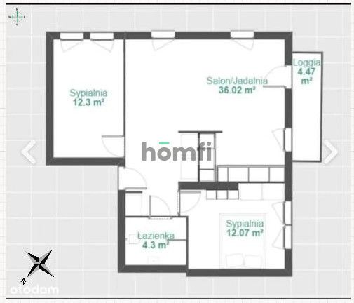 Large comfortable apartment for rent - Apartment - Rent - Poznański, Rokietnica