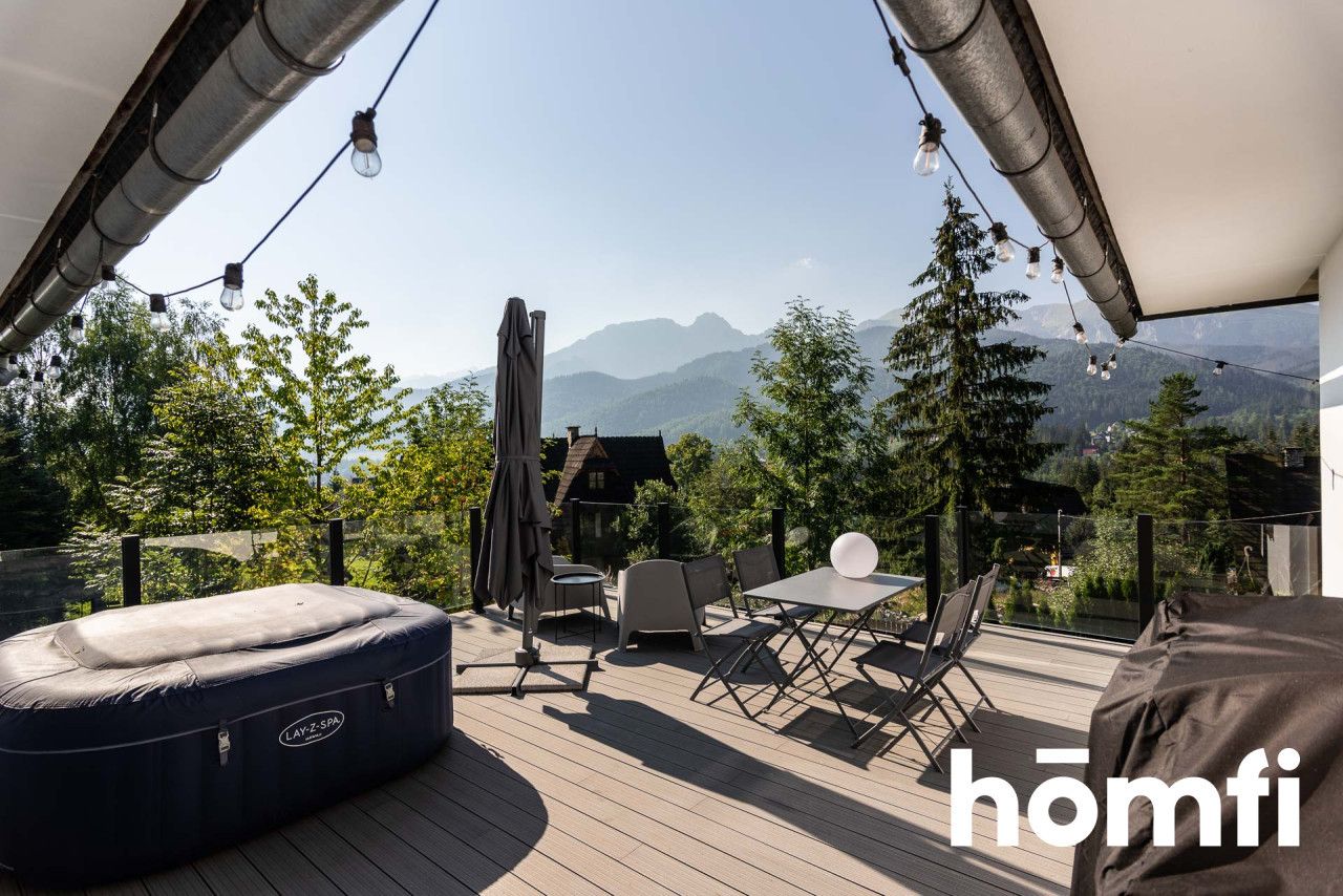 Przestronny dom z tarasem z widokiem na Tatry - Dom - Sprzedaż - Tatrzański, Kościelisko / Karpielówka