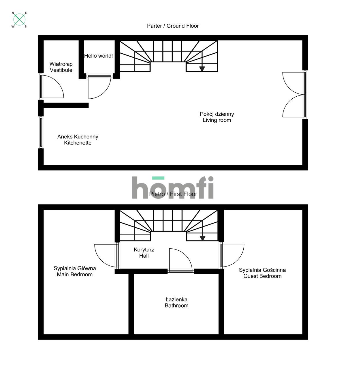 Semi house in a high standard 90m2 - Дім - Продаж - Kartuski, Żukowo / Nowy Tuchom