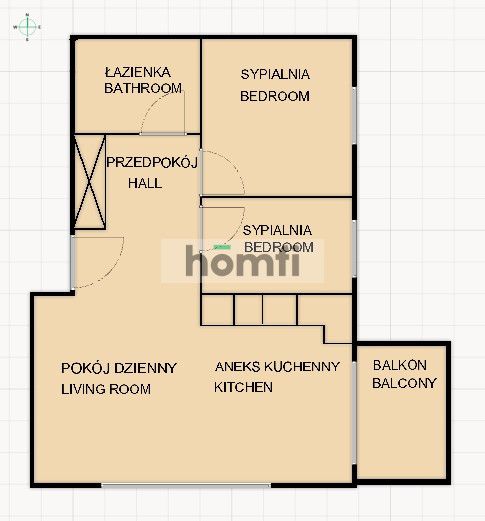 Przestronne, słoneczne mieszkanie 3pokojowe Gdańsk Zakoniczyn - Mieszkanie - Sprzedaż - Gdańsk, Zakoniczyn
