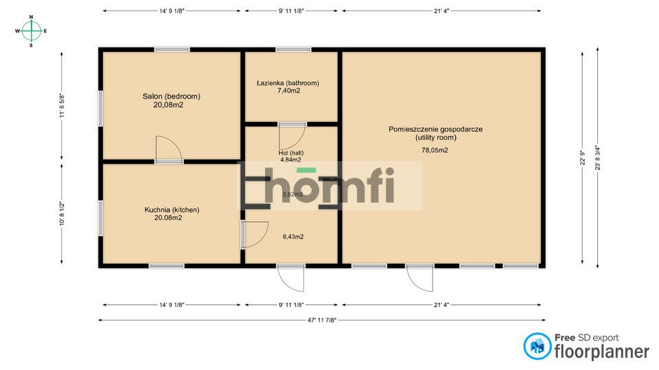 House for sale Łuszczów Kolonia - House - Sale - Łęczyński, Łęczna / Łuszczów-Kolonia