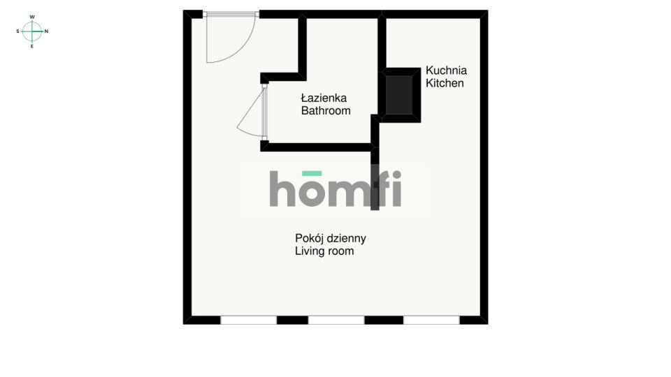 Komfortowa kawalerka na Maślicach - Mieszkanie - Wynajem - Wrocław, Fabryczna / Maślice