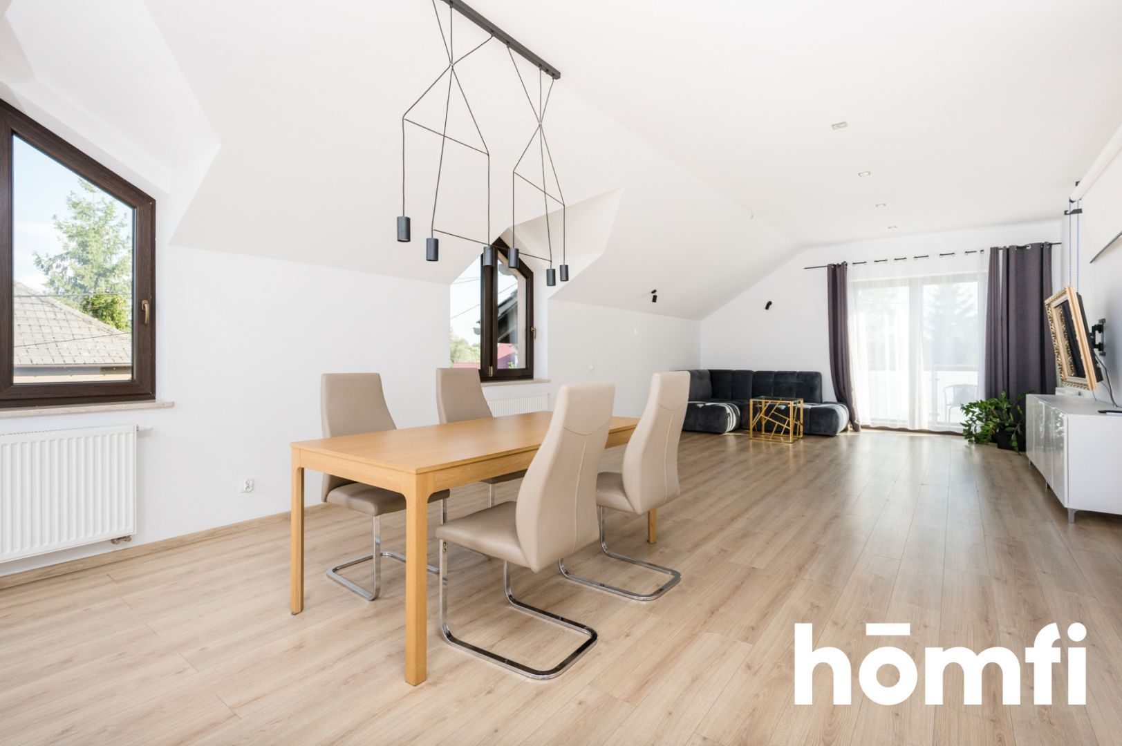 160m2, 4 pokoje, 2 łazienki, 2 balkony - Mieszkanie - Wynajem - Kraków, Nowa Huta / Kościelniki