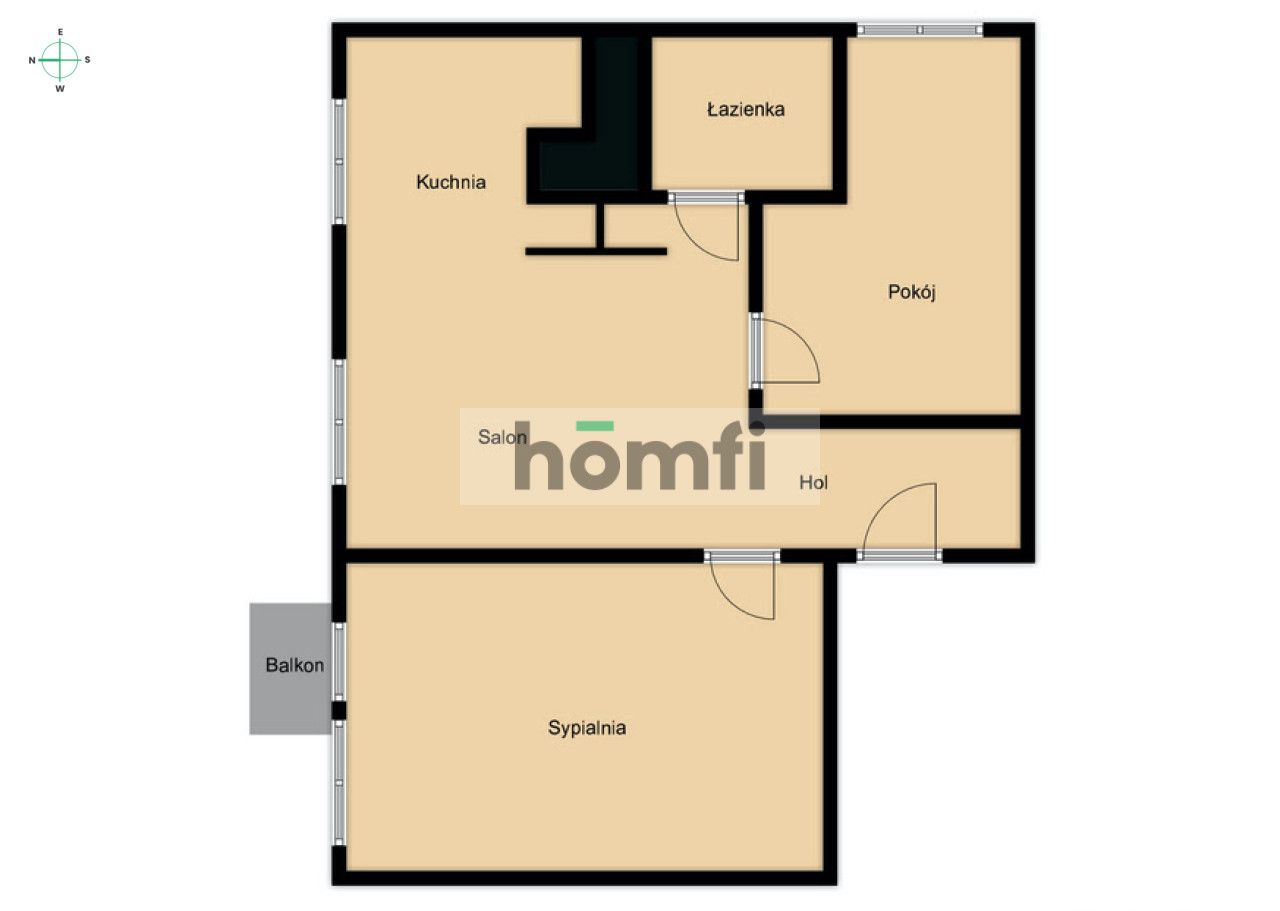 Functional apartment close to the center of Lublin - Квартира - Оренда - Lublin, Wieniawa