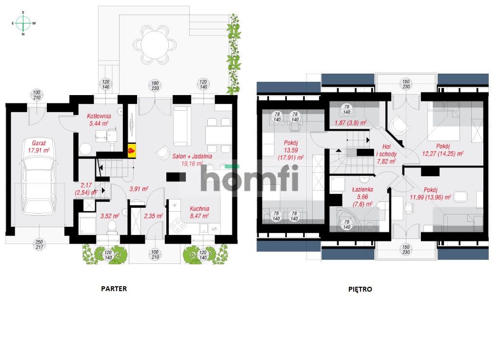 DOM W ZABUDOWIE SZEREGOWEJ O POW. 220 M² Z GARAŻEM I OGRÓDKIEM - Dom - Sprzedaż - Rzeszów, Wilkowyja