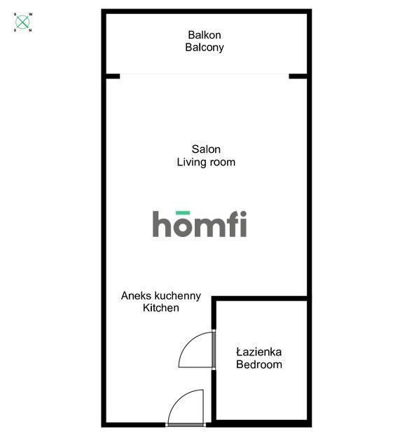 NA SPRZEDAŻ Stylowe studio, Angel Stradom - Kraków - Mieszkanie - Sprzedaż - Kraków, Śródmieście / Stradom