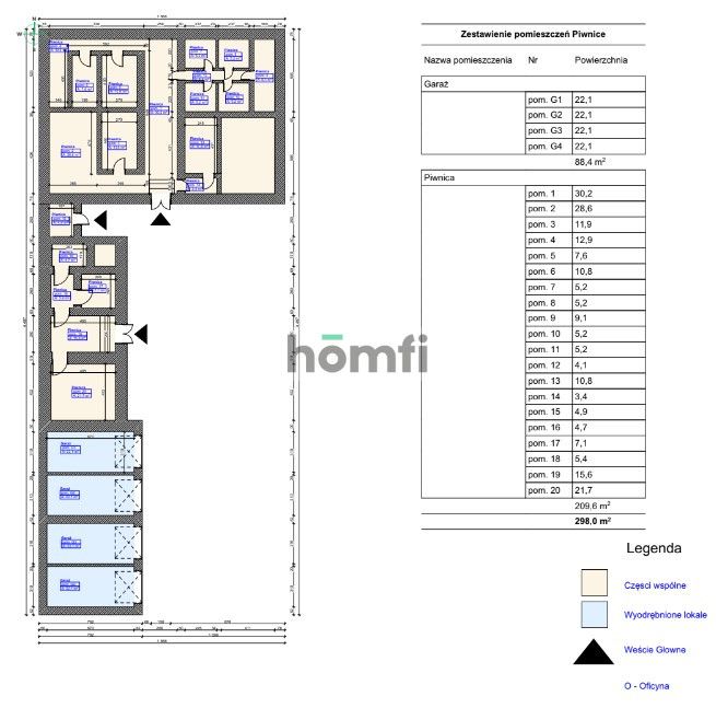For sale a tenement house in the center of Kalisz 2 790 000 PLN - Commercial premises - Sale - Kalisz, Stare Miasto