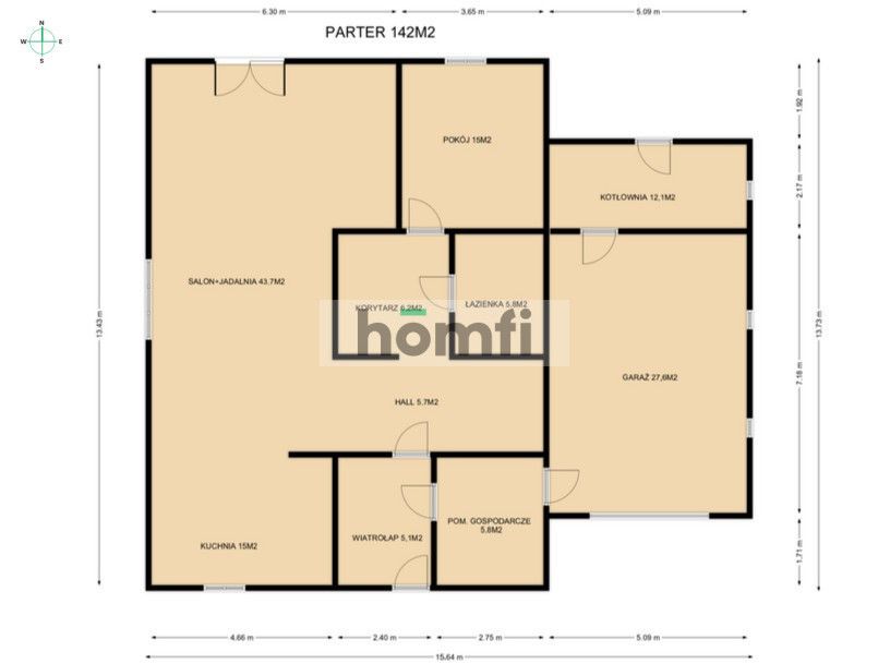 Piękny Dom w Grzebienisku 30km od Poznania - Dom - Sprzedaż - Szamotulski, Duszniki / Grzebienisko