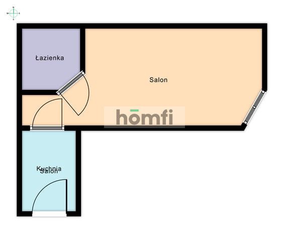 Investment Studio Apartment, Excellent Location - Apartment - Sale - Łódź, Górna / Górna