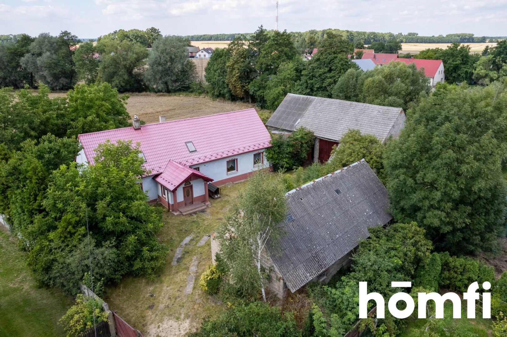 Dom blisko Namysłowa I działka 20 arów + 2 budynki - Dom - Sprzedaż - Namysłowski, Namysłów / Woskowice Małe