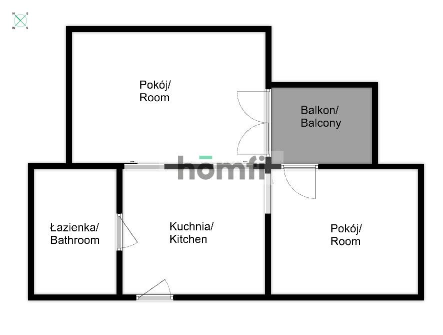 2 pokoje+ kuchnia, przy parku, dobra komunikacja, Górników, Wielicka - Mieszkanie - Sprzedaż - Kraków, Podgórze / Bieżanów-Prokocim