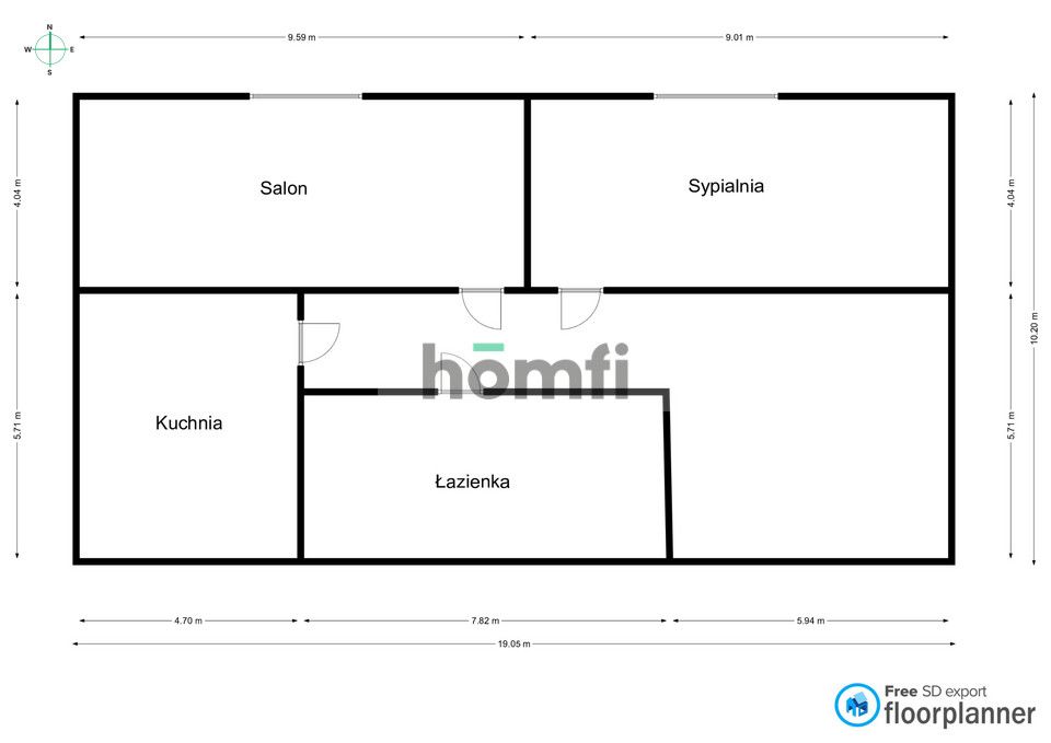 Apartment for rent for budget-conscious people - Apartment - Rent - Radom, Planty