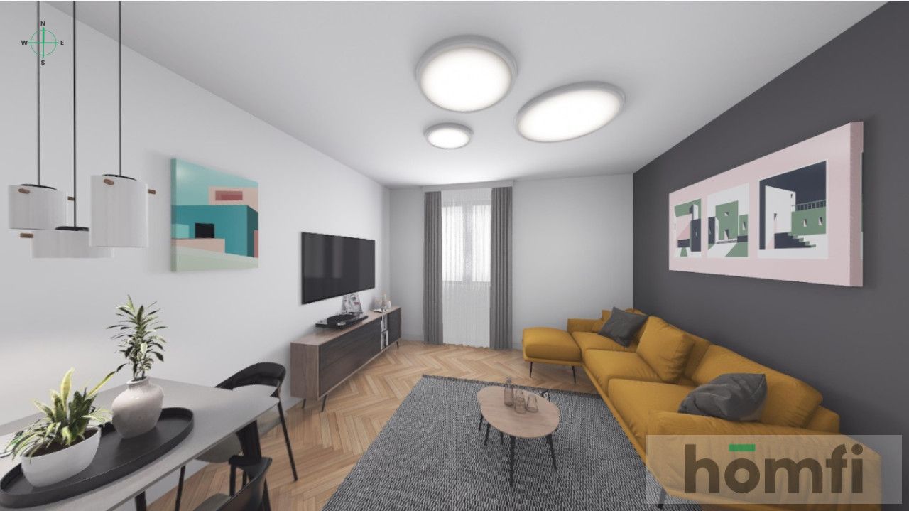Quiet and bright apartment with a big basement, 2 rooms, MPEC - Zielone Est.| Nowa Huta - Apartment - Sale - Kraków, Nowa Huta