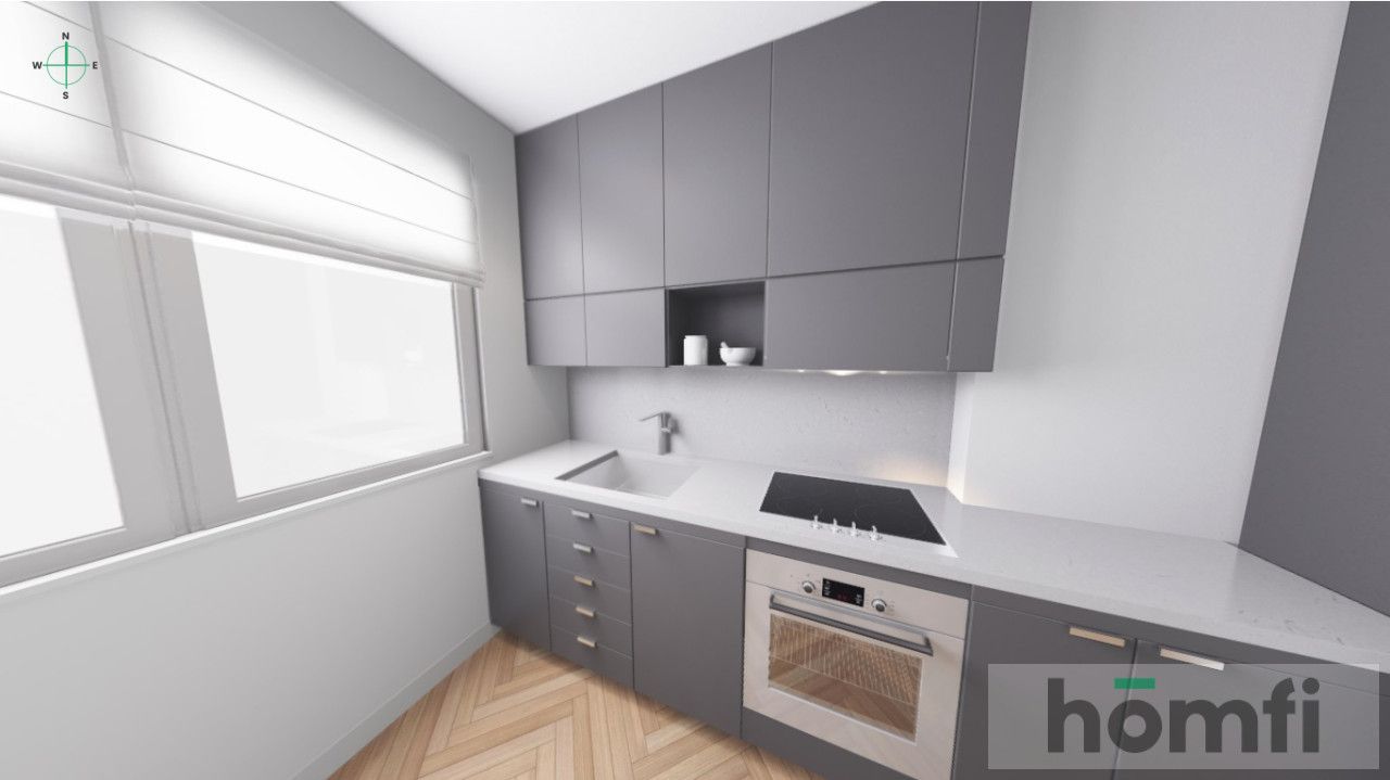 Quiet and bright apartment with a big basement, 2 rooms, MPEC - Zielone Est.| Nowa Huta - Apartment - Sale - Kraków, Nowa Huta