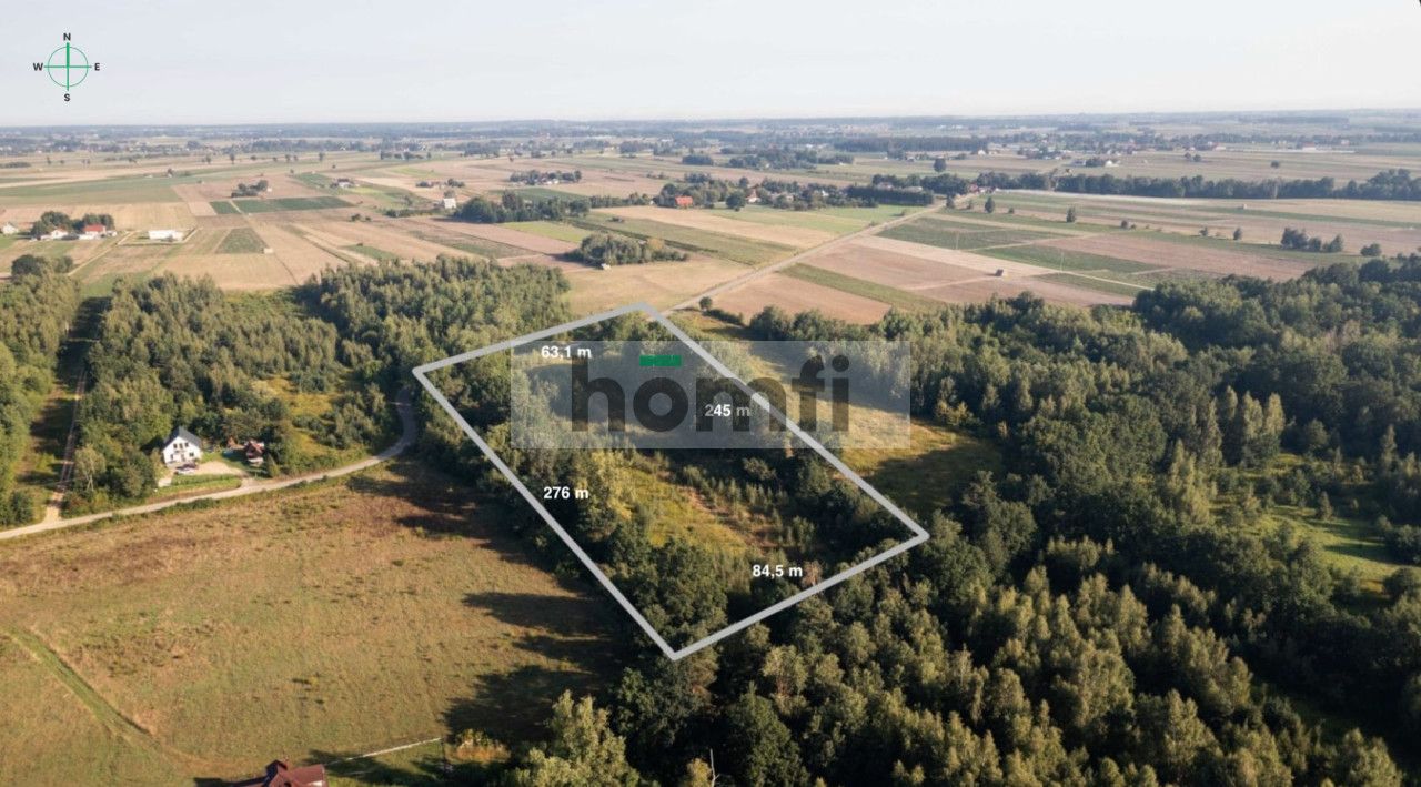 PIĘKNA DZIAŁKA Z WŁASNYM PASMEM ZADRZEWIEŃ Z WIDOKIEM NA WISŁĘ - Działka - Sprzedaż - Płoński, Czerwińsk Nad Wisłą / Miączyn