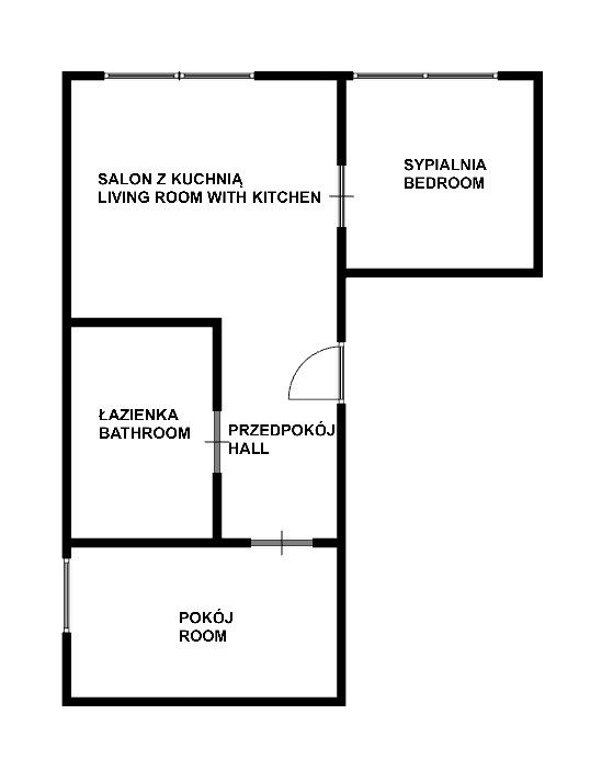 3-pokojowe mieszkanie z tarasem na Ołtaszynie - Mieszkanie - Wynajem - Wrocław, Krzyki / Ołtaszyn