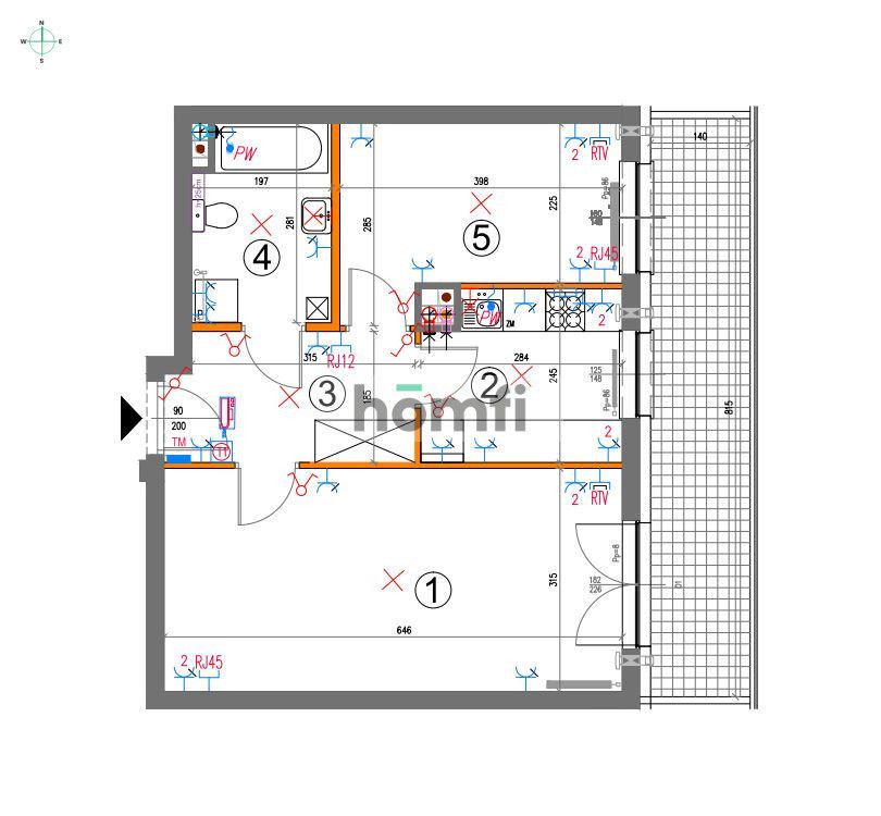 Klimatyzowane 2 pokojowe mieszkanie - ul. Nyska - Mieszkanie - Wynajem - Wrocław, Krzyki / Tarnogaj