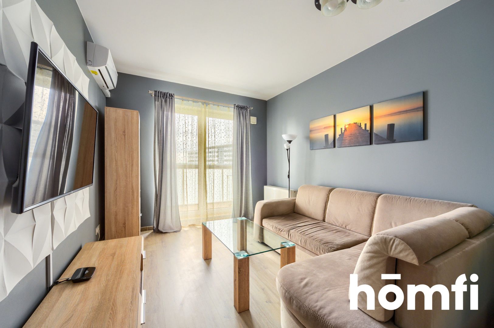 Klimatyzowane 2 pokojowe mieszkanie - ul. Nyska - Mieszkanie - Wynajem - Wrocław, Krzyki / Tarnogaj