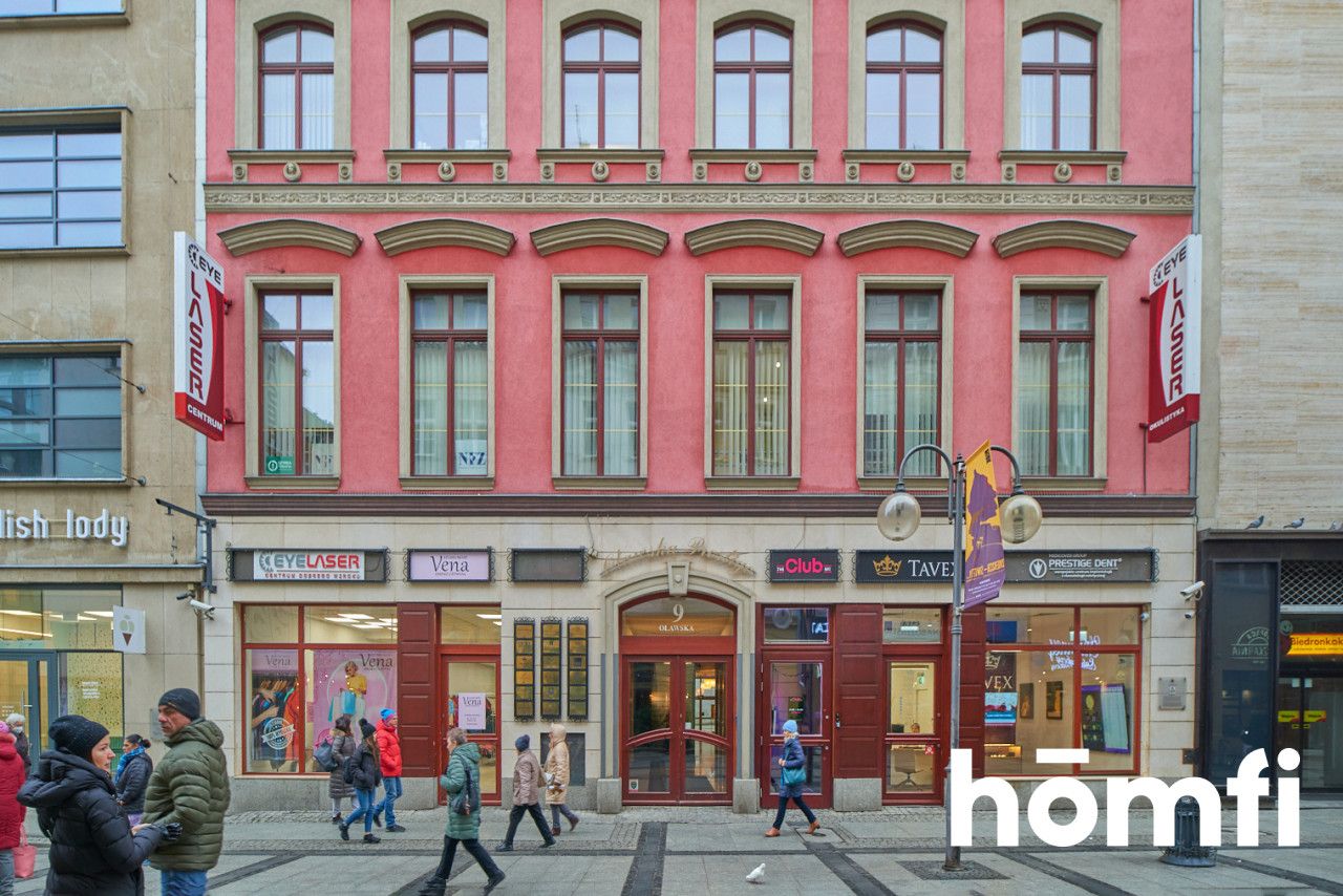 Lokal na wynajem pod biuro lub mieszkanie OŁAWSKA - Lokal użytkowy - Wynajem - Wrocław, Stare Miasto