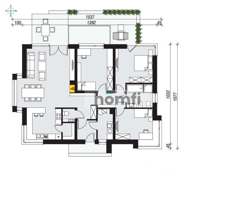 One-story house with large windows | 15 minutes from Krakow | 10 ares - House - Sale - Krakowski, Słomniki / Polanowice