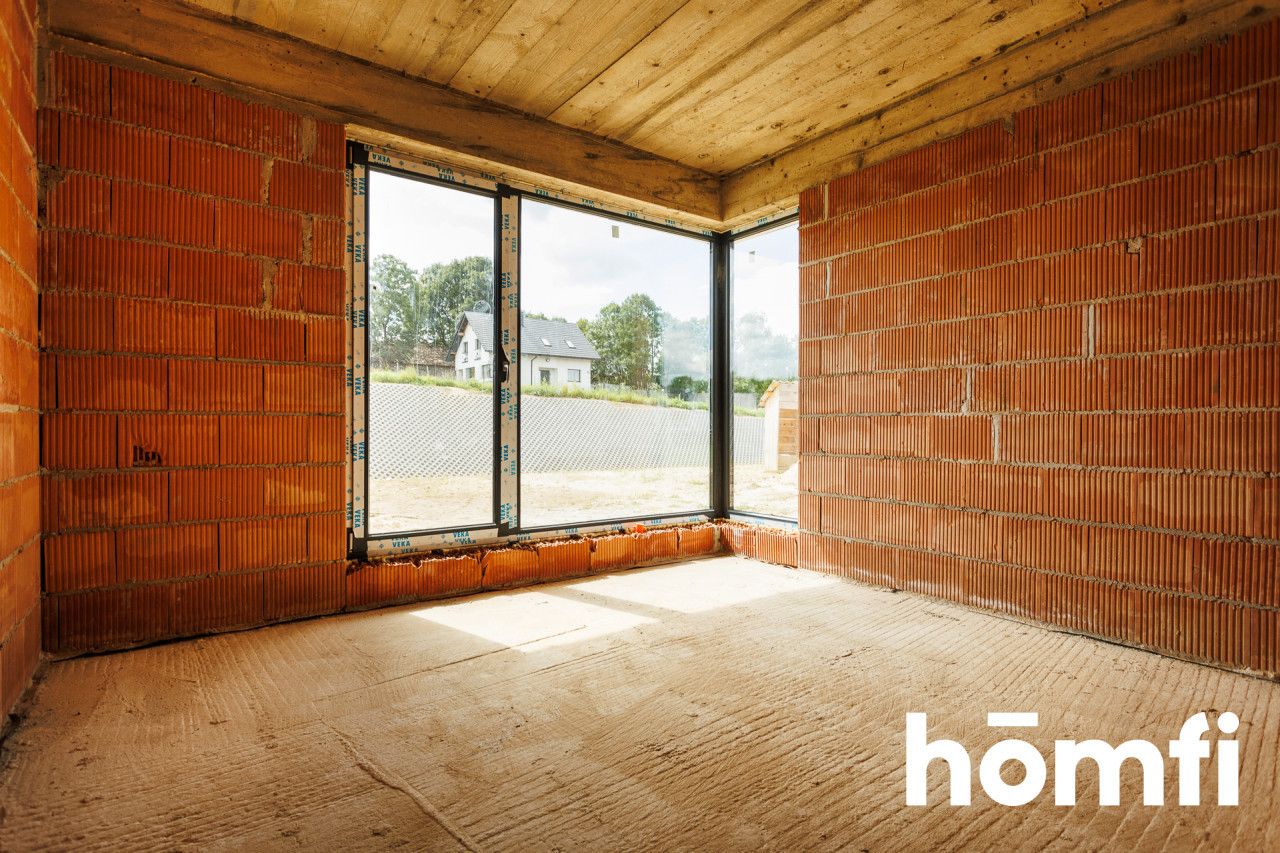 One-story house with large windows | 15 minutes from Krakow | 10 ares - House - Sale - Krakowski, Słomniki / Polanowice