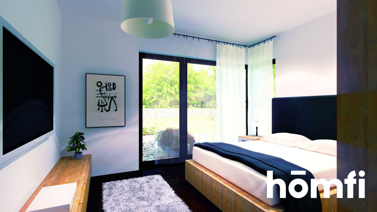 One-story house with large windows | 15 minutes from Krakow | 10 ares - House - Sale - Krakowski, Słomniki / Polanowice