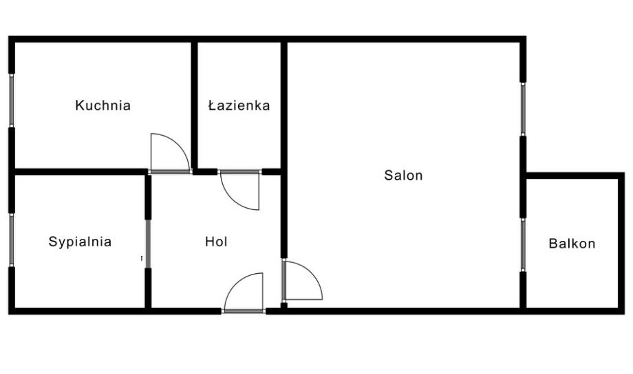 2 pokoje - idealne dla studentów! Podgórze, Saska, Nowohucka - Mieszkanie - Wynajem - Kraków, Podgórze / Płaszów