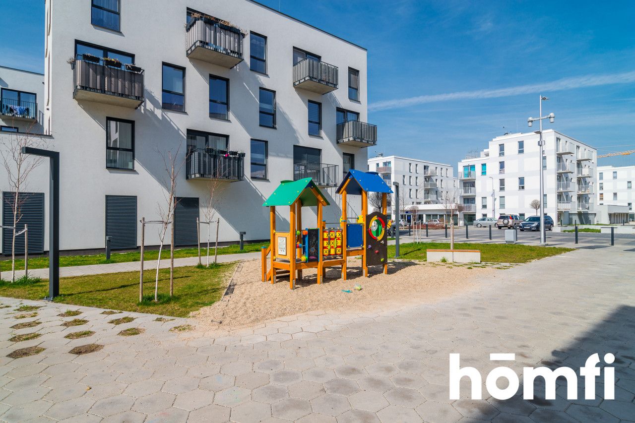 Nowe Żerniki - 2 pokoje, balkon, klimatyzacja - Apartment - Rent - Wrocław, Fabryczna