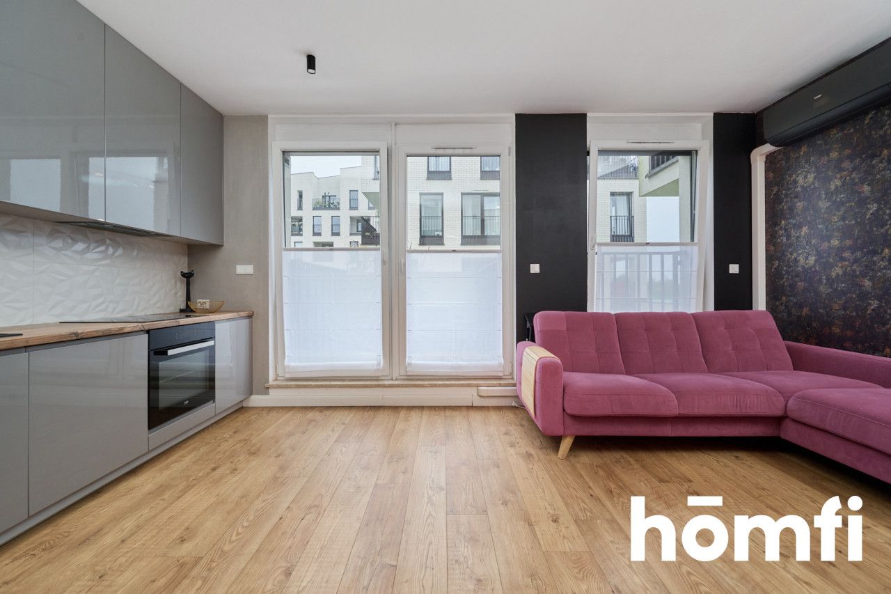 Nowe Żerniki - 2 pokoje, balkon, klimatyzacja - Apartment - Rent - Wrocław, Fabryczna