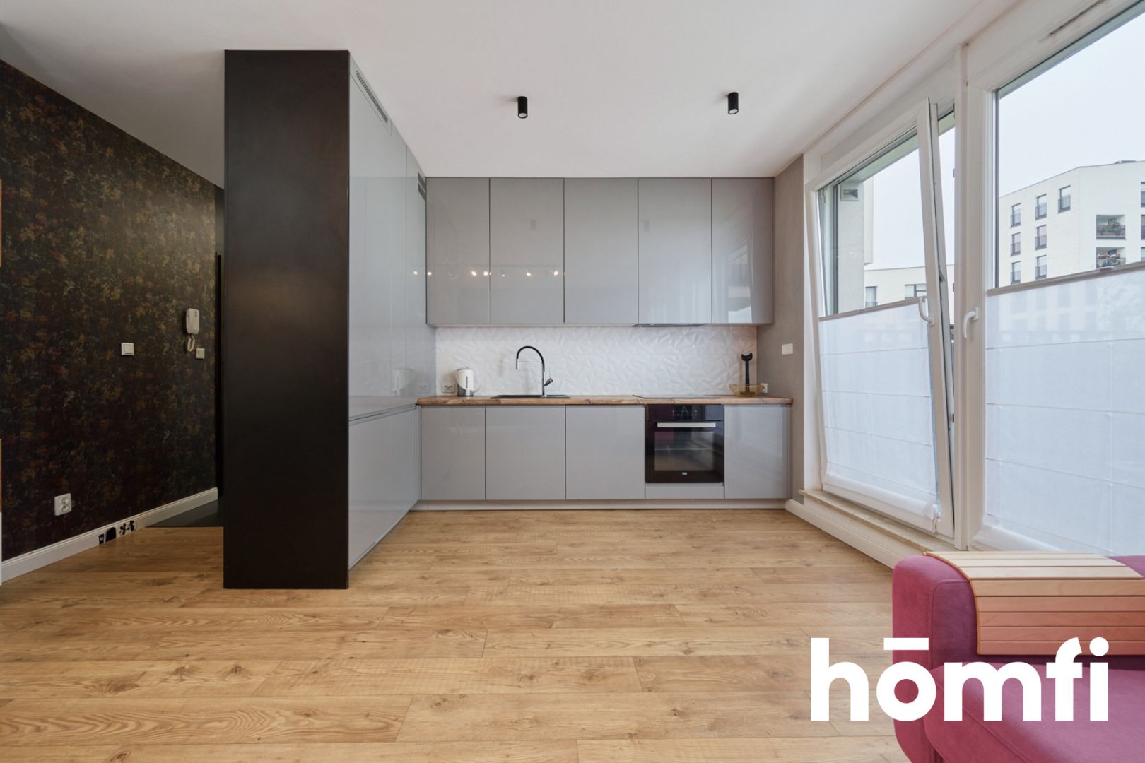 Nowe Żerniki - 2 pokoje, balkon, klimatyzacja - Apartment - Rent - Wrocław, Fabryczna