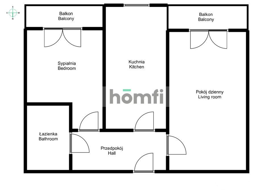 2 room apartment on Stare Miasto - Braniborska St. - Apartment - Rent - Wrocław, Stare Miasto