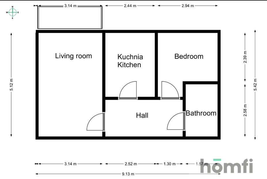 Mieszkanie 2 pokojowe na wynajem blisko UM - Mieszkanie - Wynajem - Lublin, Czechów Górny