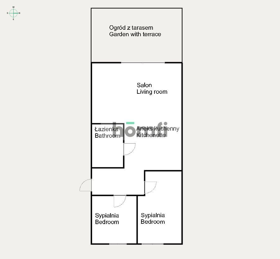 New apartment | Garden | Parking spot - Apartment - Rent - Kraków, Nowa Huta / Wzgórza Krzesławickie
