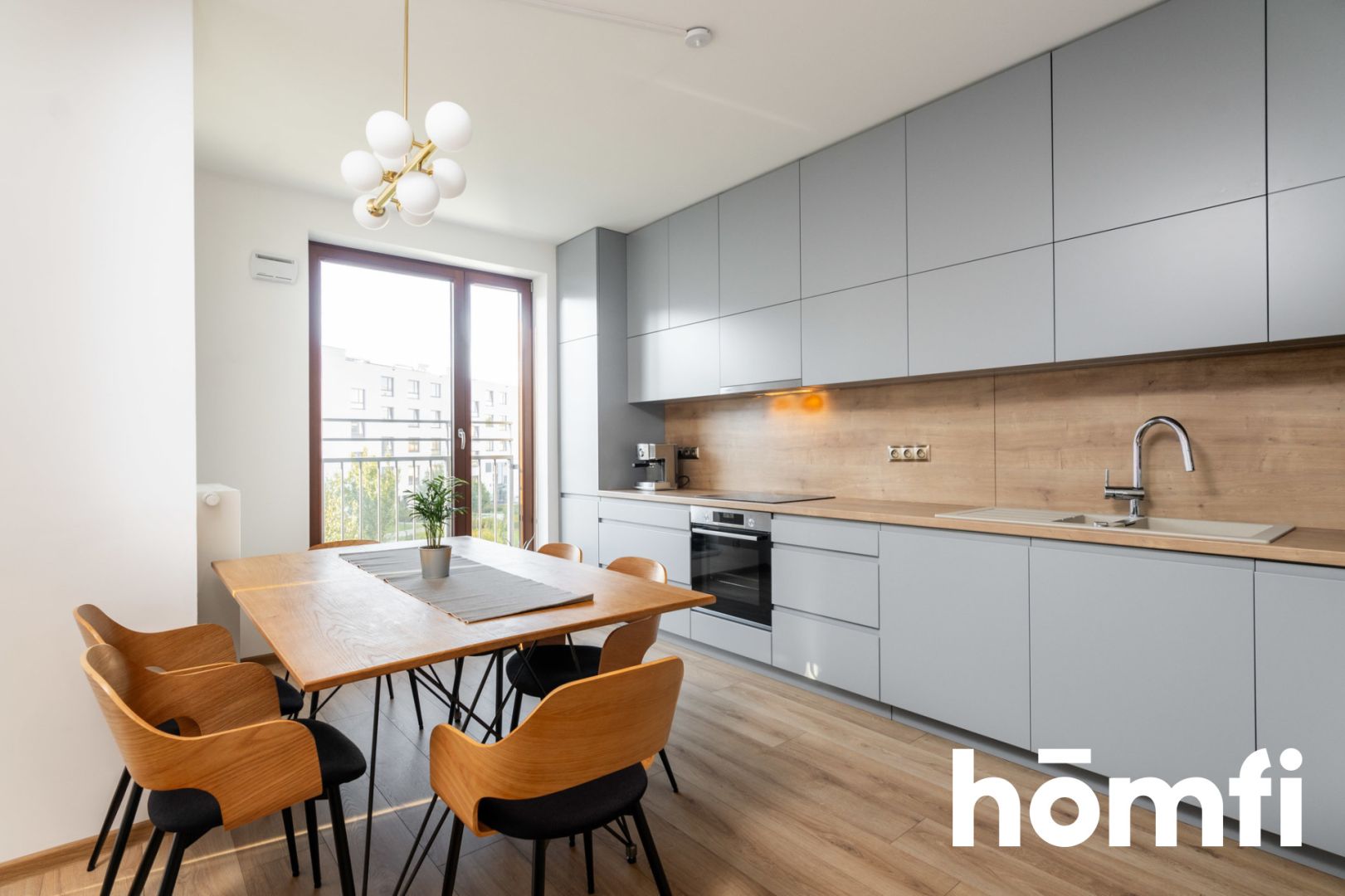 3-room apartment with a large balcony in Wilanów - Apartment - Rent - Warszawa, Wilanów