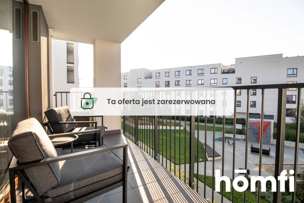 3-room apartment with a large balcony in Wilanów - Apartment - Rent - Warszawa, Wilanów