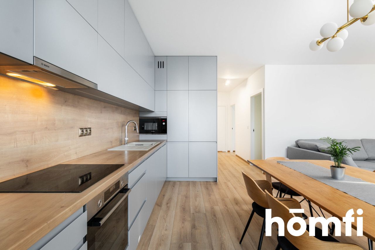 3-room apartment with a large balcony in Wilanów - Apartment - Rent - Warszawa, Wilanów