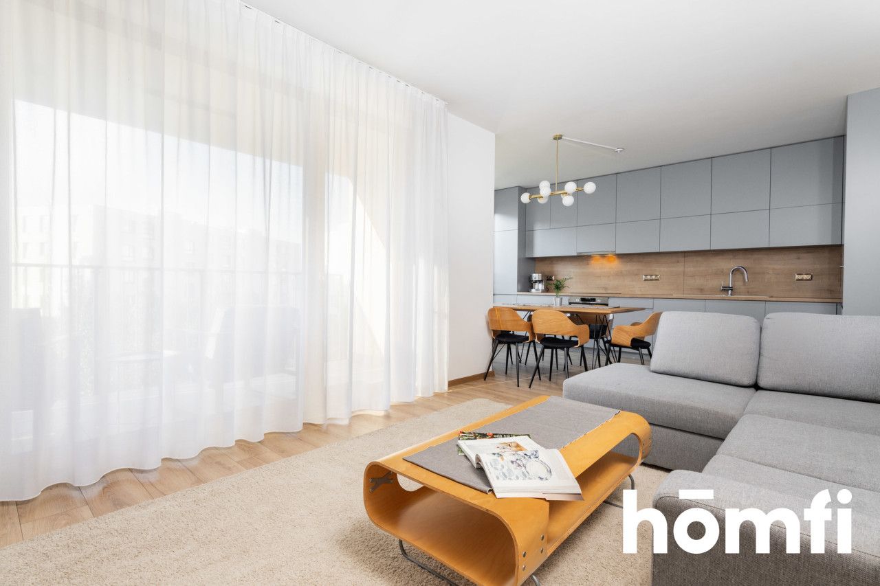 3-room apartment with a large balcony in Wilanów - Apartment - Rent - Warszawa, Wilanów