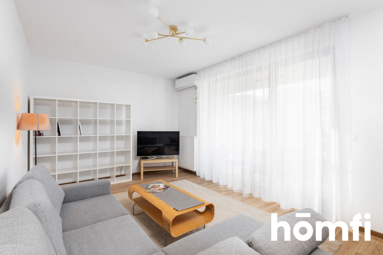 3-room apartment with a large balcony in Wilanów - Apartment - Rent - Warszawa, Wilanów