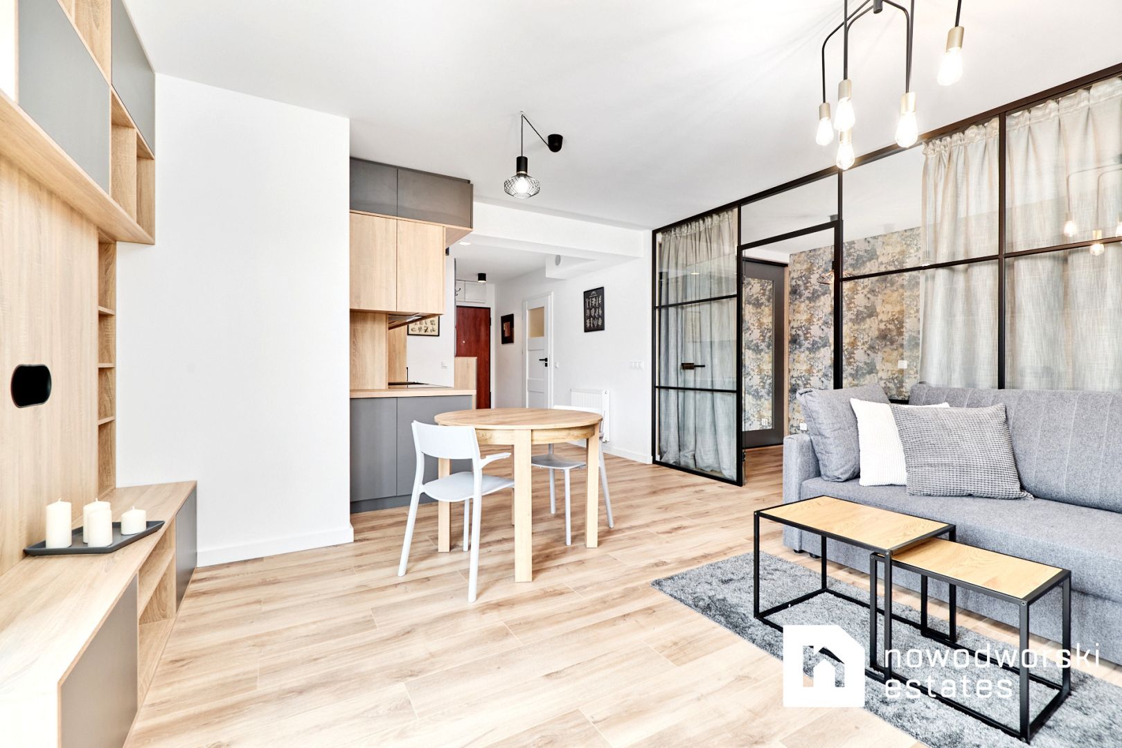 2-pokojowe, 46m2 z balkonem / Skarbowców - Mieszkanie - Wynajem - Wrocław, Krzyki