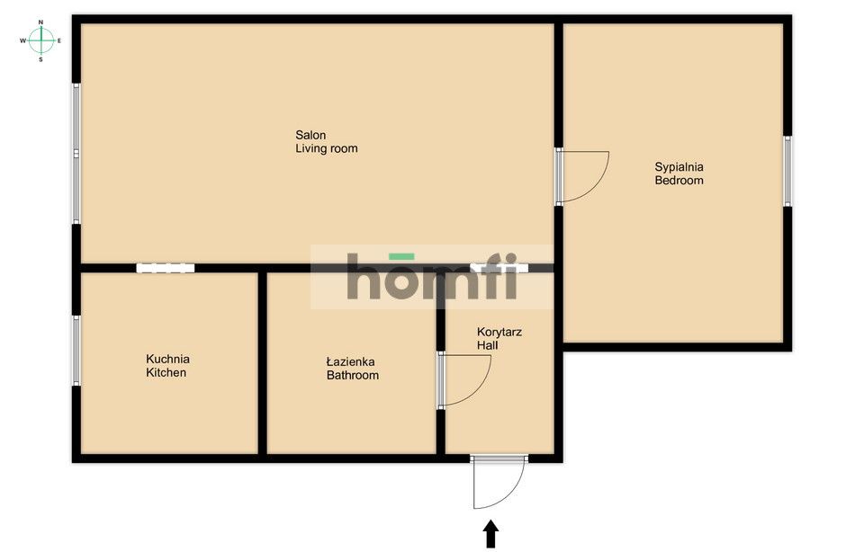 Przytulne, dwupokojowe mieszkanie - Mieszkanie - Wynajem - Radom, Os. XV-lecia