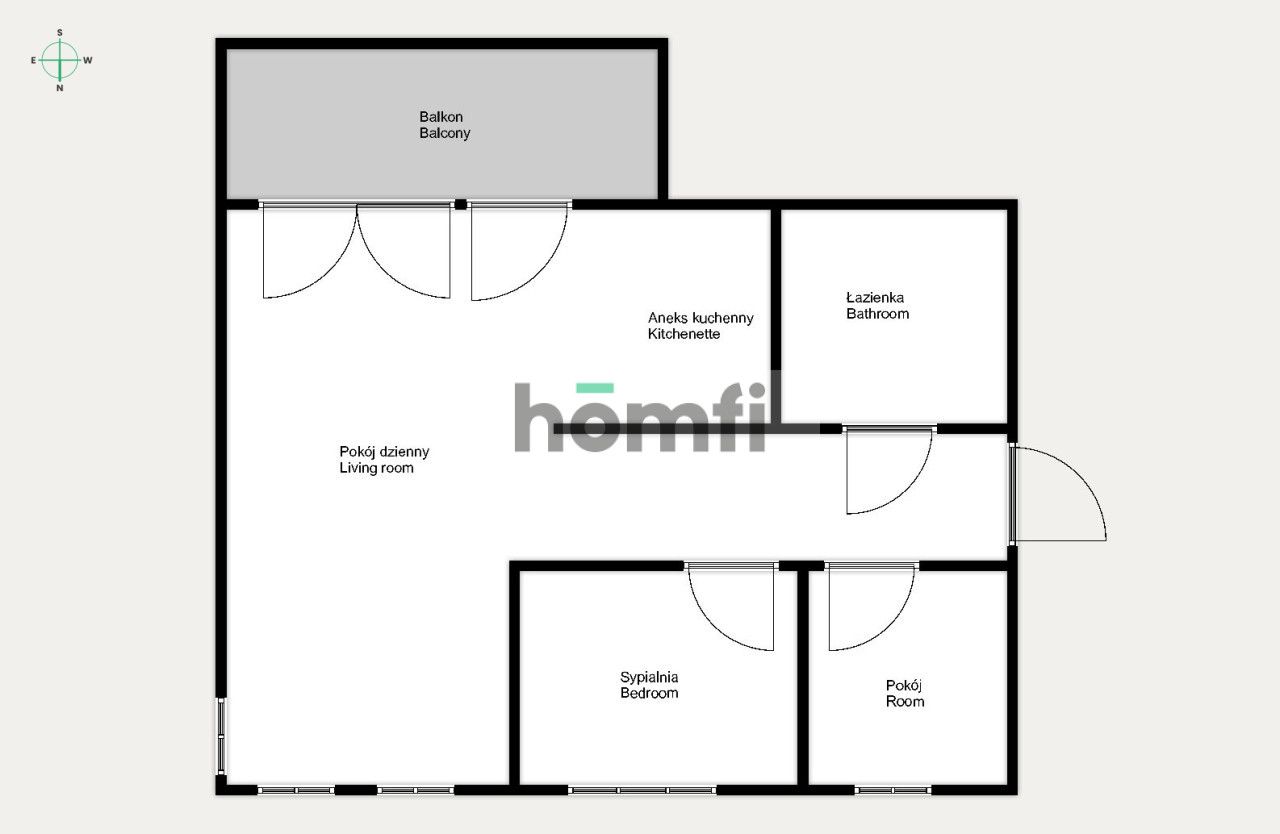 3 room apartment on Arbuzowa street - Apartment - Rent - Wrocław, Fabryczna / Stabłowice