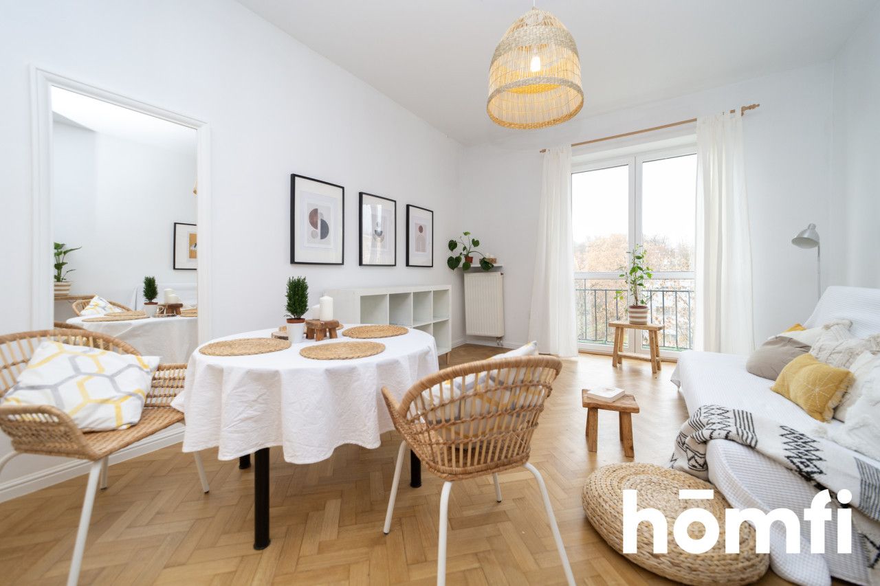 SUNNY TWO-ROOM APARTMENT ON ROZBRAT - Apartment - Rent - Warszawa, Śródmieście