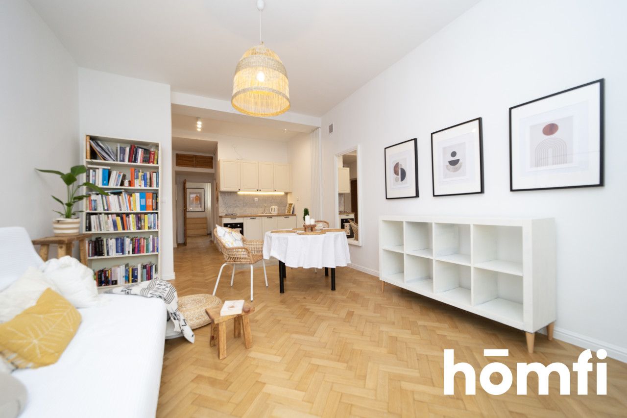 SUNNY TWO-ROOM APARTMENT ON ROZBRAT - Apartment - Rent - Warszawa, Śródmieście