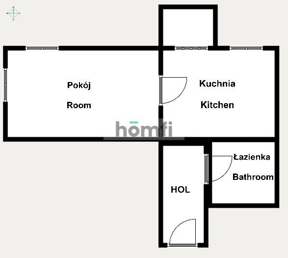 apartment with a balcony near AGH University of Science and Technology - Apartment - Rent - Kraków, Krowodrza