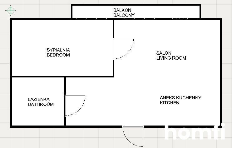 2 POKOJE | WYSOKI STANDARD | IDEALNA LOKALIZACJA - Mieszkanie - Wynajem - Kraków, Śródmieście / Olsza